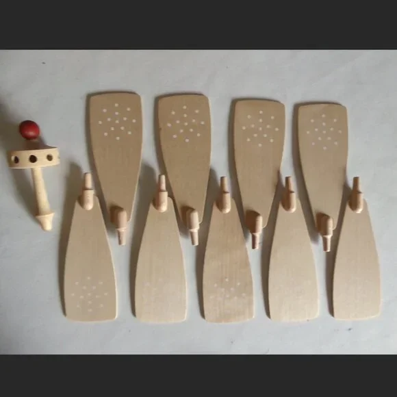 NEW 11” ERZGEBIRGISCHE VOLKSKUNST RICHARD GLASSER WOOD CHRISTMAS PYRAMID SNOWMAN - Picture 12 of 14